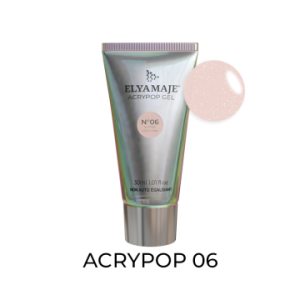 Acrypop Tube Glitter Light Pink n°6 - 30ml Elya Maje