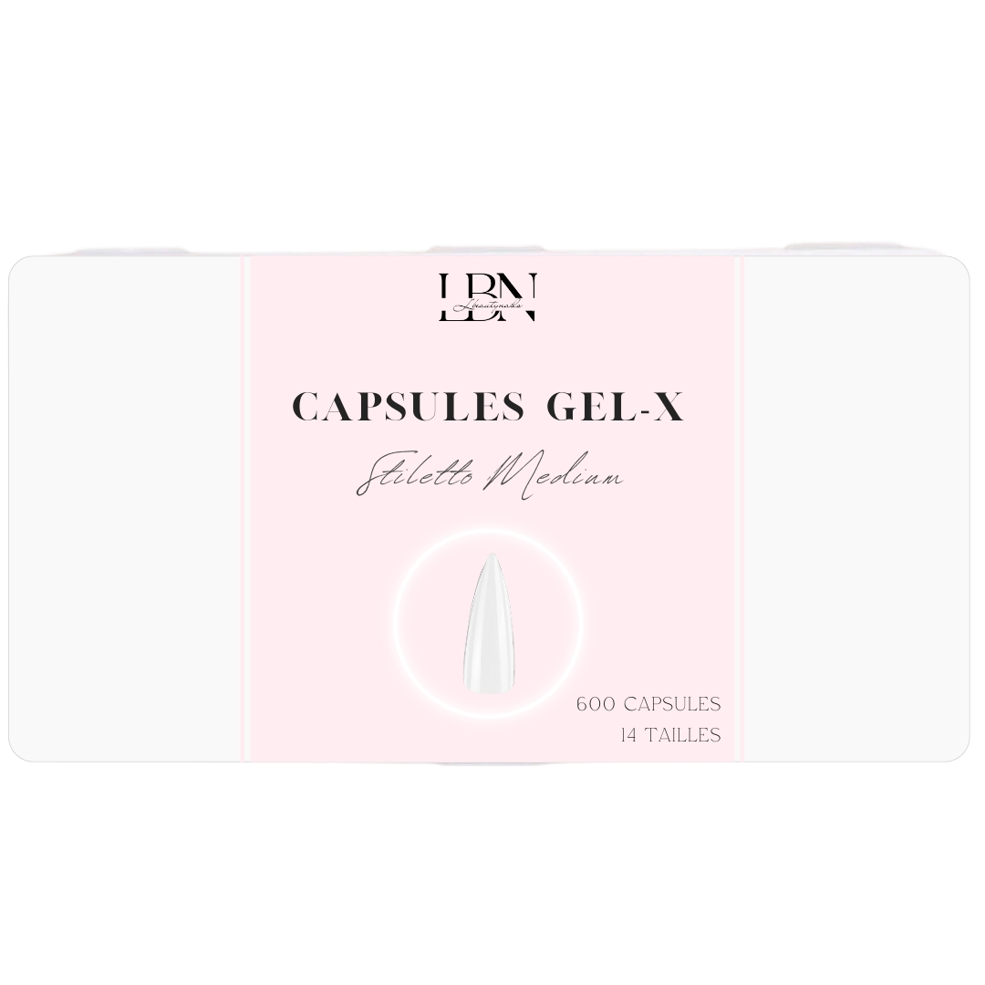 CAPSULES GEL X STILETTO MEDIUM