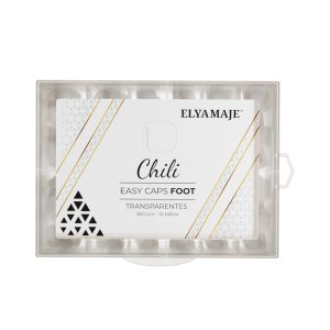 Capsules Américaines Easy Caps Foot - Chili -Transparentes - Elya Maje
