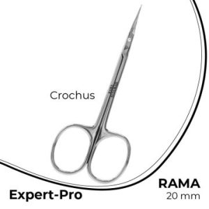 Ciseaux Cuticule 20mm Crochu Rama - Expert Pro Elya Maje