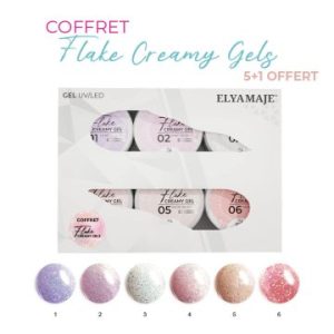Kit Coffret 6 Flake Creamy 20ml - Elya Maje