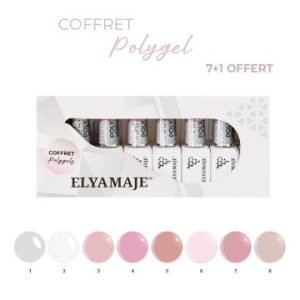 Kit Coffret 8 Polygels Liquides - Elya Maje