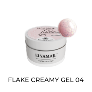 Creamy Flake Gel Nude Pink n°4 - 20ml Elya Maje