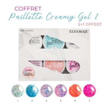 Creamy coffret paillette 1