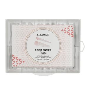 Popit Crista Apex Classique Coffin Demi-Ccurve 120 pcs - Elya Maje