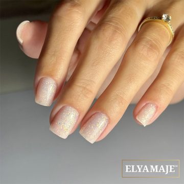 Easy Base glitter milky white Elya Maje 2