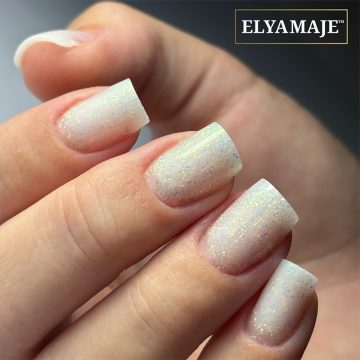 Easy Base glitter milky white Elya Maje 3