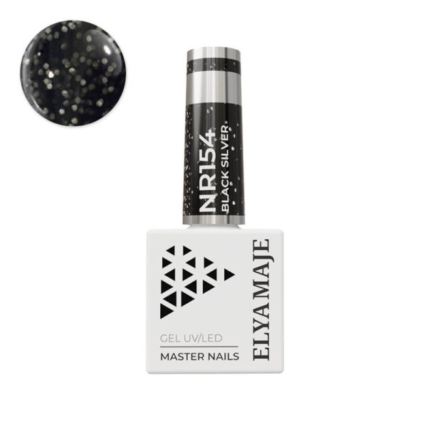 Elya-Maje-VSP-154-Black-Silver-Manucure-Couleur-Black-Silver-8ml