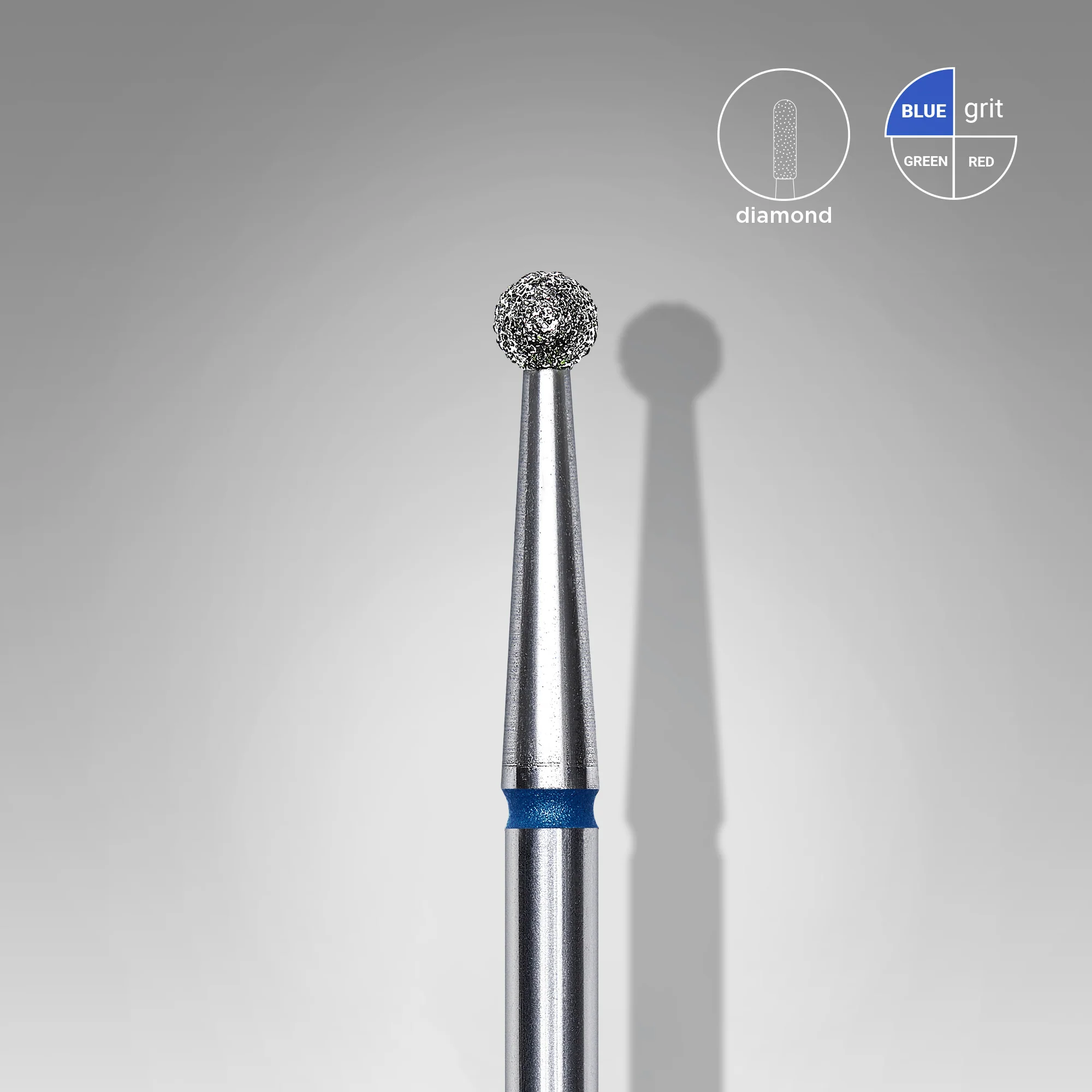 Embout boule bleu 2.5 FA01B025