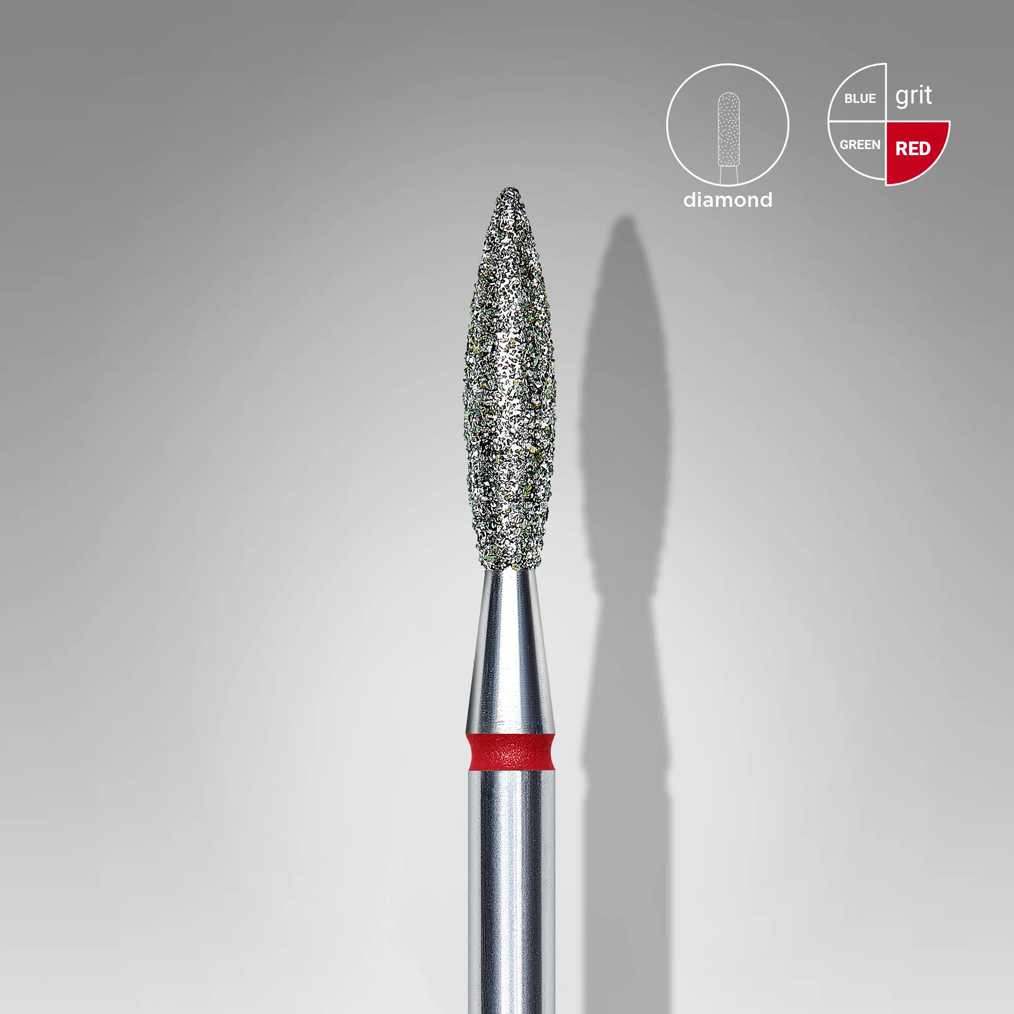 Embout flamme 2,3 rouge FA10R023-10