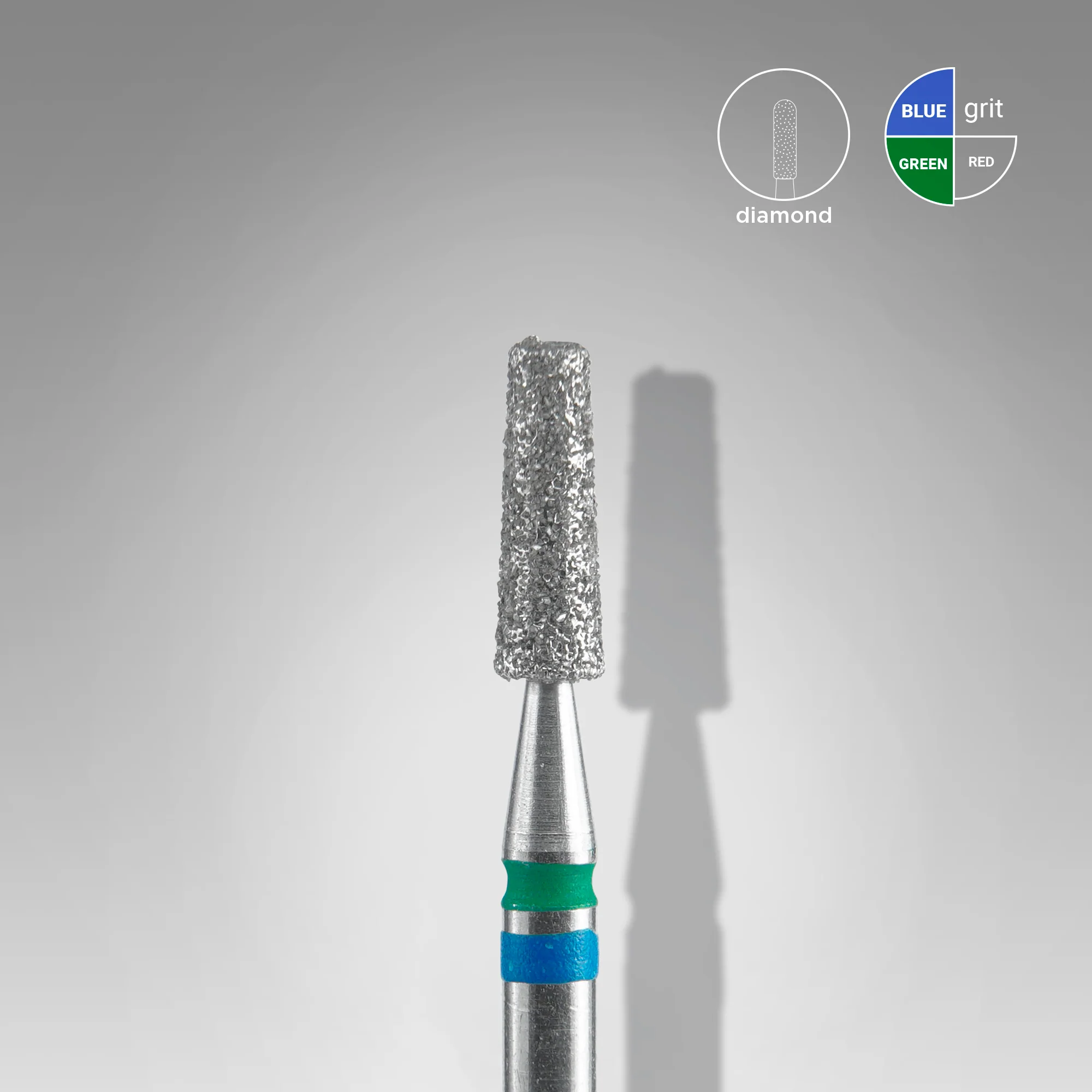 FA70BG025-8 Embout tronqué bleu vert Staleks