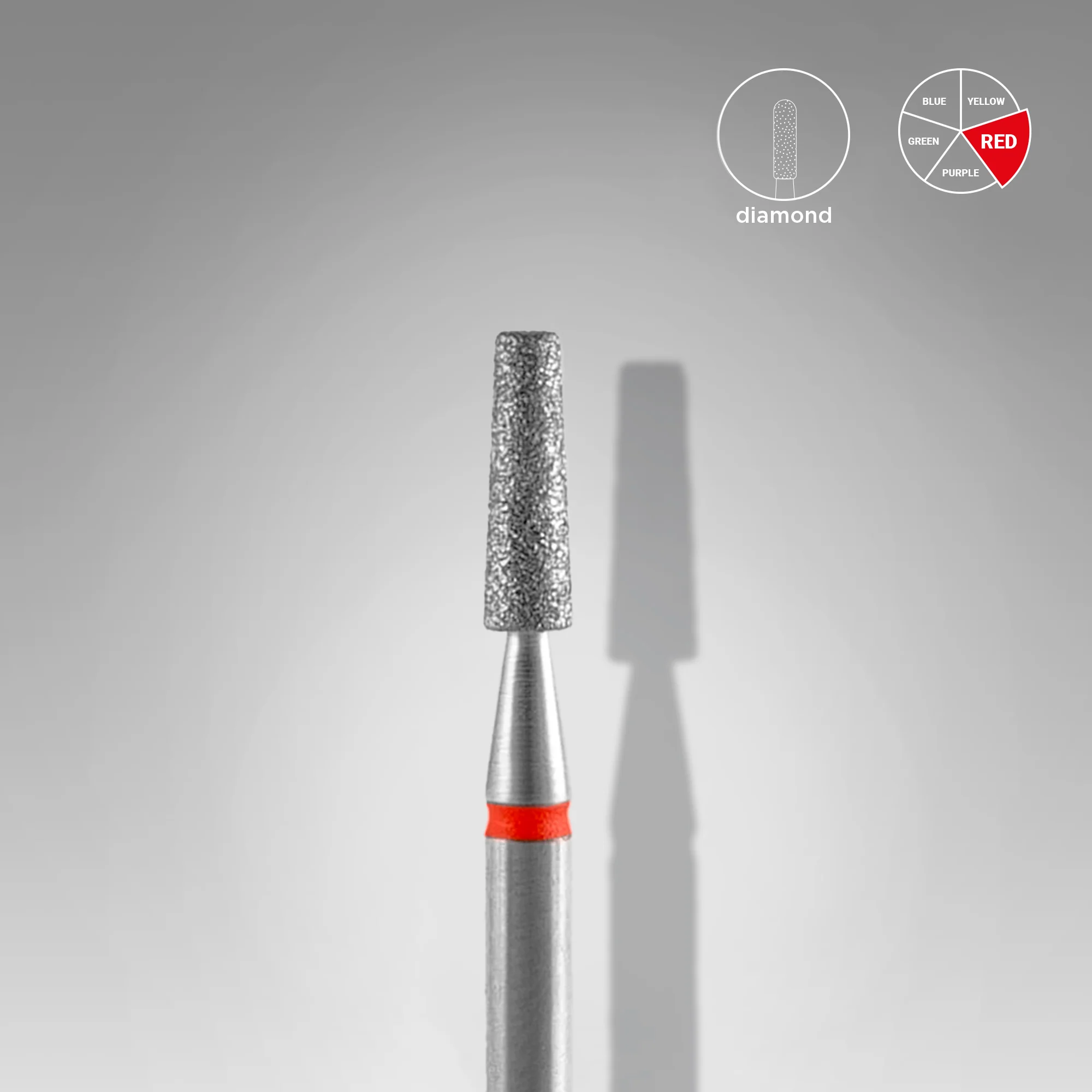 FA70R025-8 Embout tronqué rouge Staleks 1