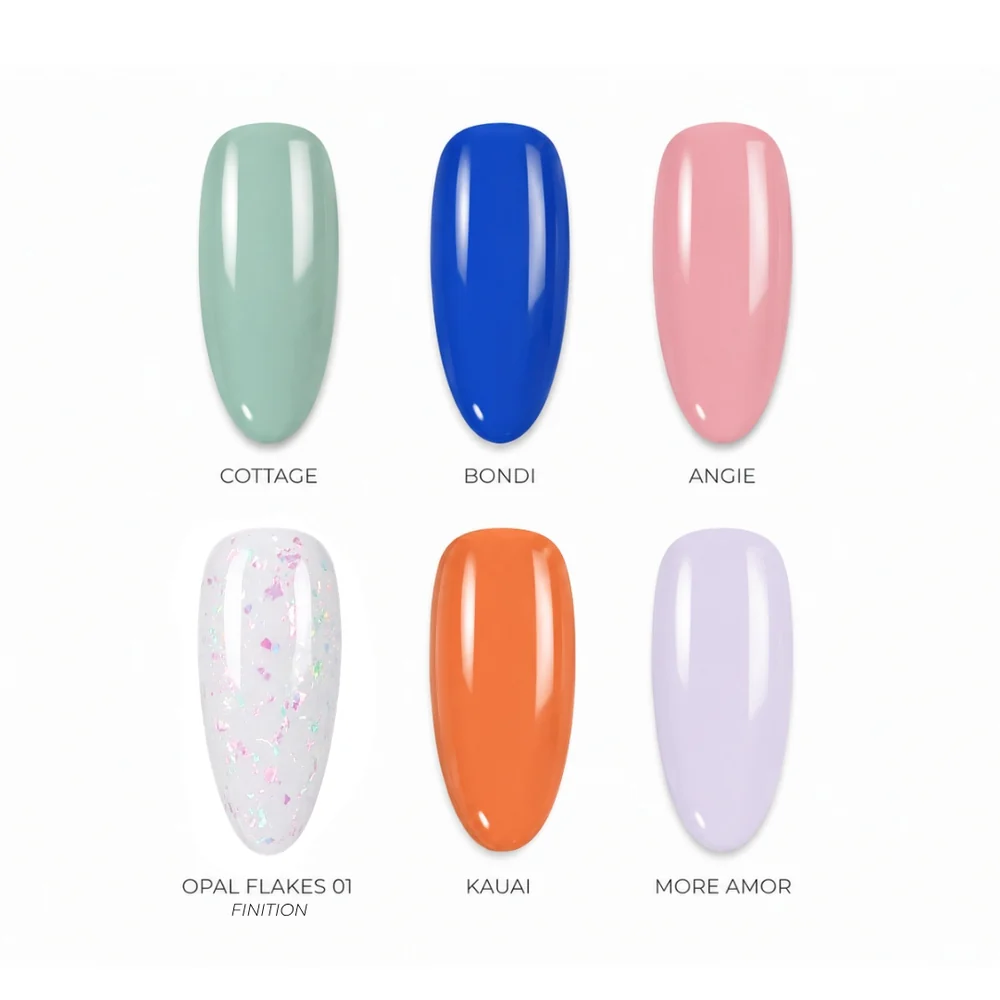 Finition Opal Flakes 01 Lbeautynails 2