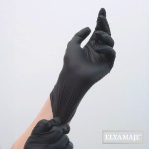 Gants Nitrile Black - Elya Maje