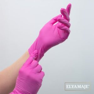 Gants Nitrile Fuchsia - Elya Maje