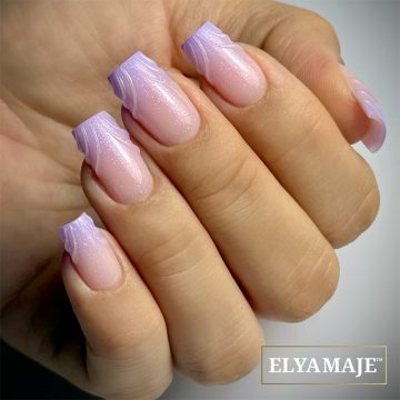 Gel 3D Clear (transparent givré) Elya Maje 6