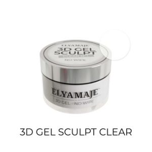 3D Gel Sculpt n°01 Clear No Wipe - Elya Maje