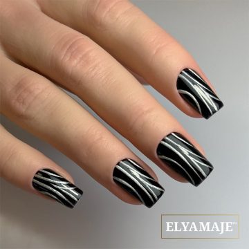Gel 3D Silver (argent) Elya Maje 3