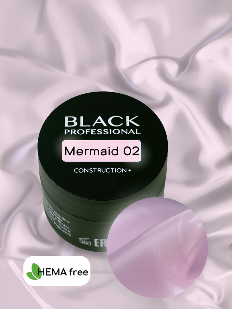 Gel Black Mermaid 02 Sans HEMA