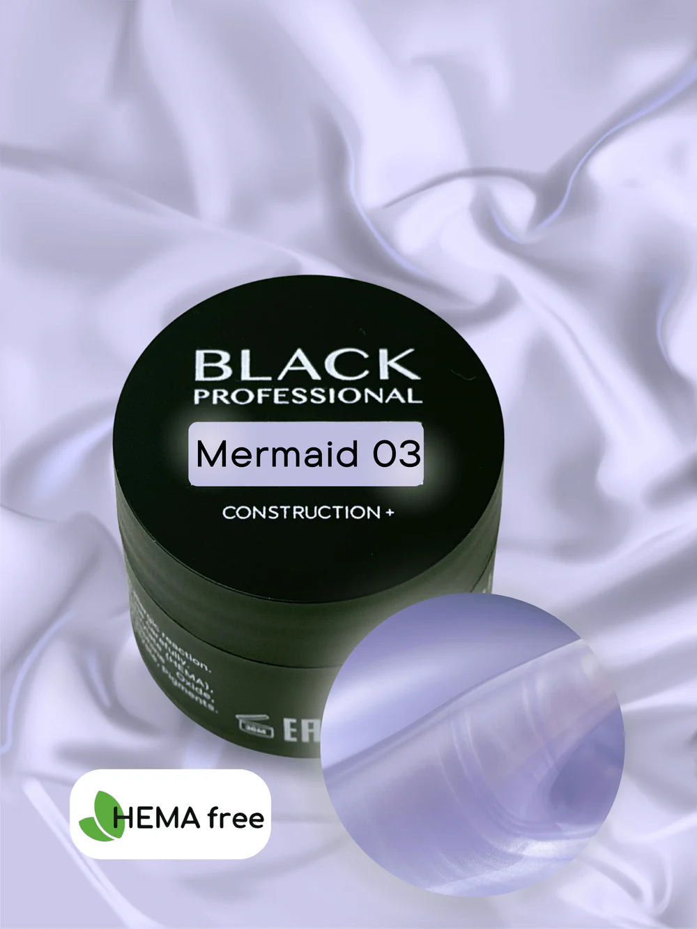 Gel Black Mermaid 03 Sans HEMA