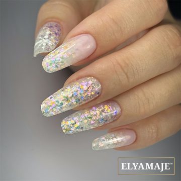 Gel Creamy Paillette 01 Elya Maje