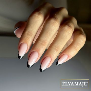 Gel Perfect French Black Elya Maje 1