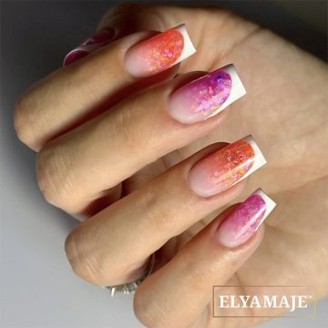 Gel Perfect French White Elya Maje 6