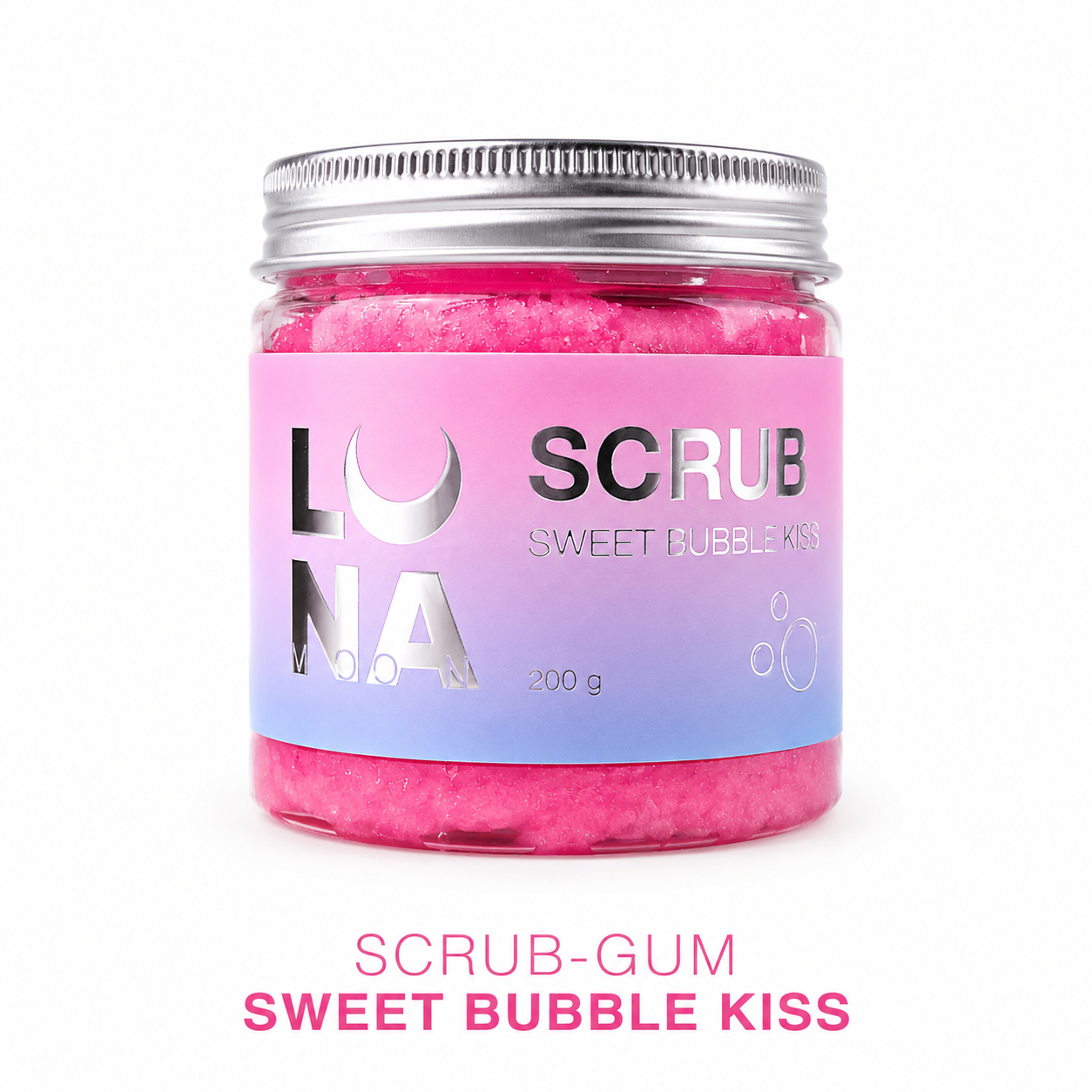 Gommage Scrub Bubble Gum 200ml Lunamoon 1