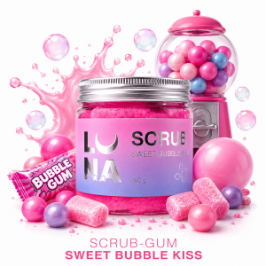 Gommage Scrub Bubble Gum 200ml - Lunamoon
