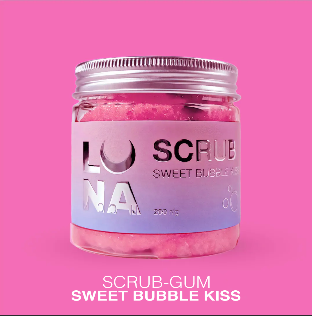 Gommage Scrub Bubble Gum 200ml Lunamoon