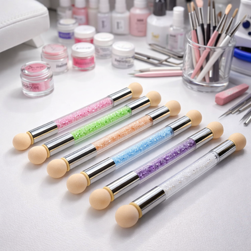 Gradient Brush - Nail art lucie