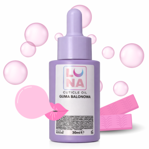 Huile à Cuticule Bubble Gum 30ml - Lunamoon