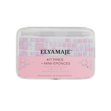 Kit Pince + Mini éponges Elya Maje 1