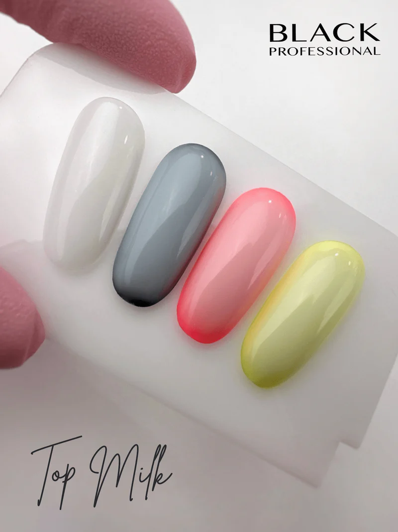 Les Effets Top Coat Milk Black