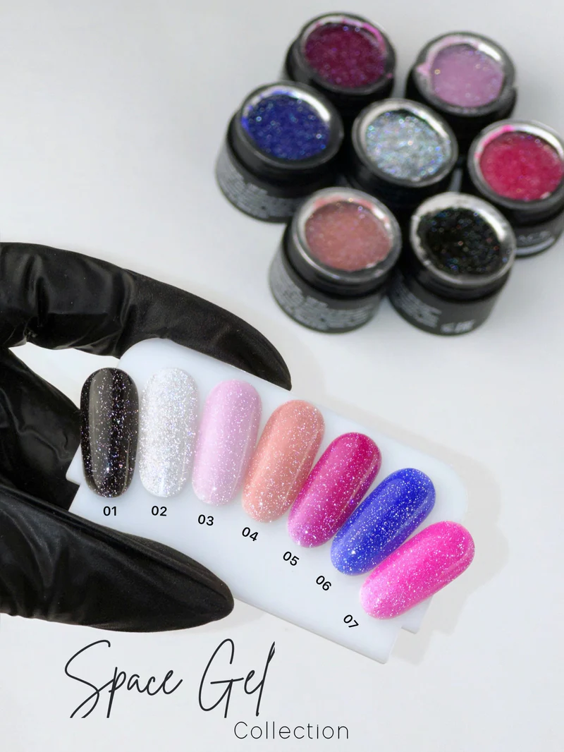 Nuancier Gel de Construction Black Space