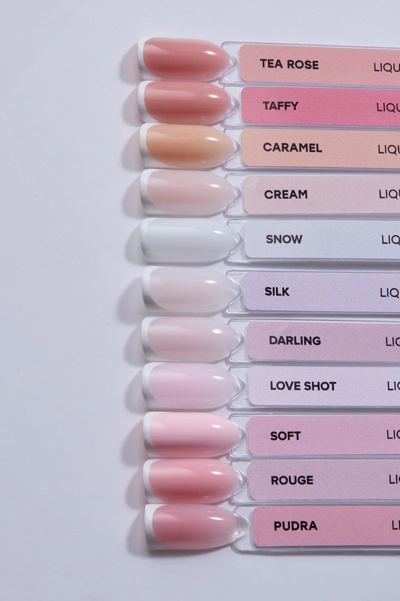 Nuancier tearose-taffy-caramel-cream-snow-silk-darling-loveshot-soft-rouge-pudra