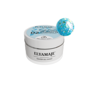 Creamy Gel Paillette 02 Crystal Frozen 20ml - Elya Maje