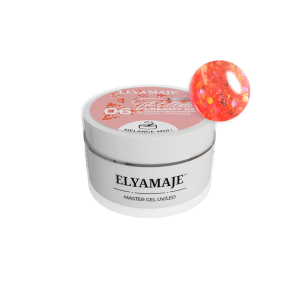 Creamy Gel Paillette 06 Crystal Orange 20ml - Elya Maje