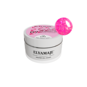 Creamy Gel Paillette 07 Crystal Fuchsia 20ml - Elya Maje