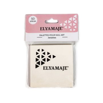 Palettes jetables nail art - 50 pcs Elya Maje