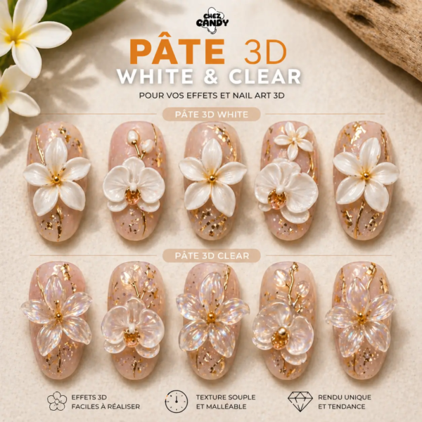 Pâte 3D gel 3D Chez Candy 1
