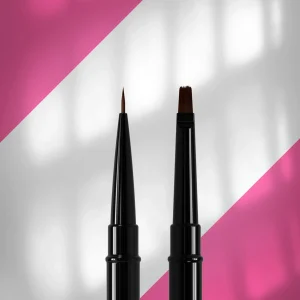 NBE-01/04 Pinceau Double Liner/Gel Expert (liner 7mm / pour gel 7mm) - Staleks