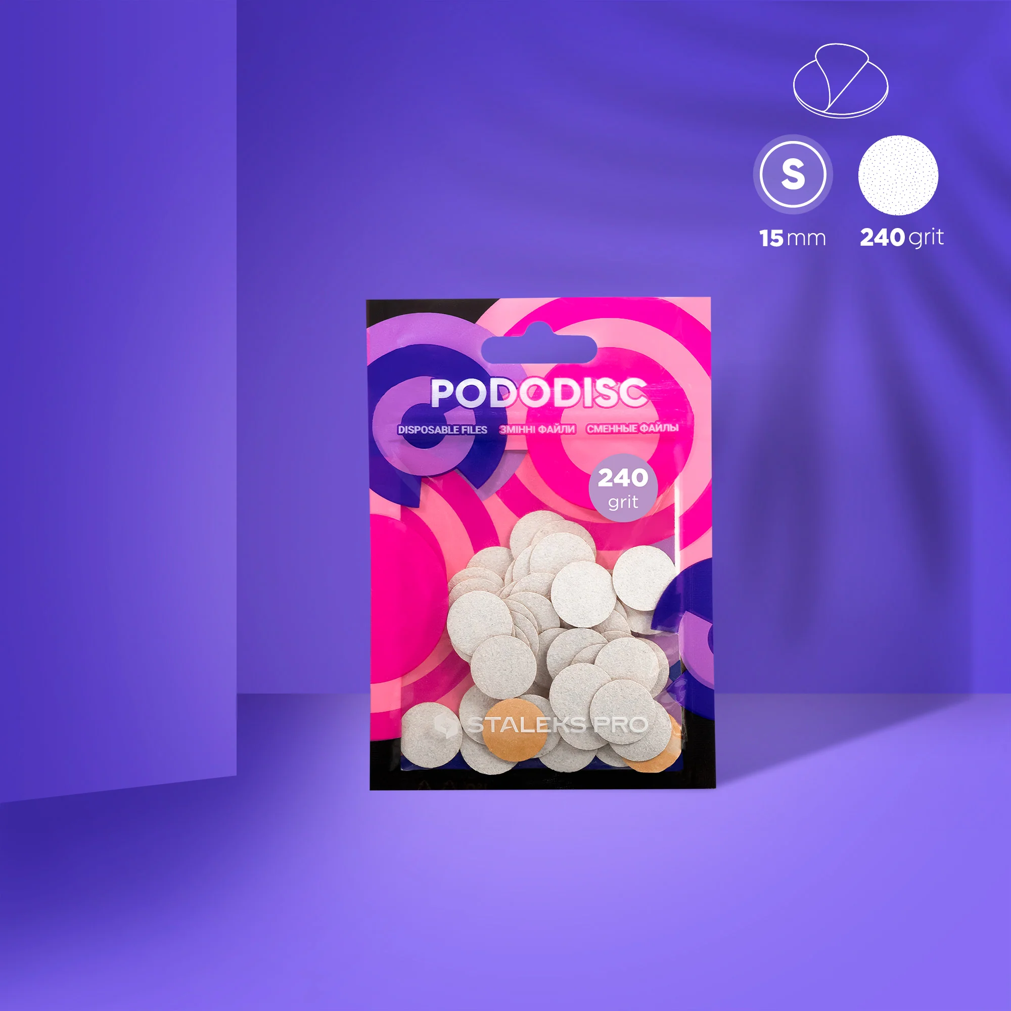 Pododics 15 Taille S PDF-15-240w Staleks