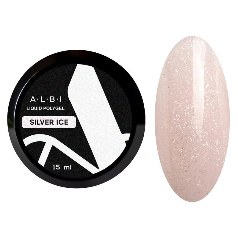 Polygel liquid Albi Silver Ice