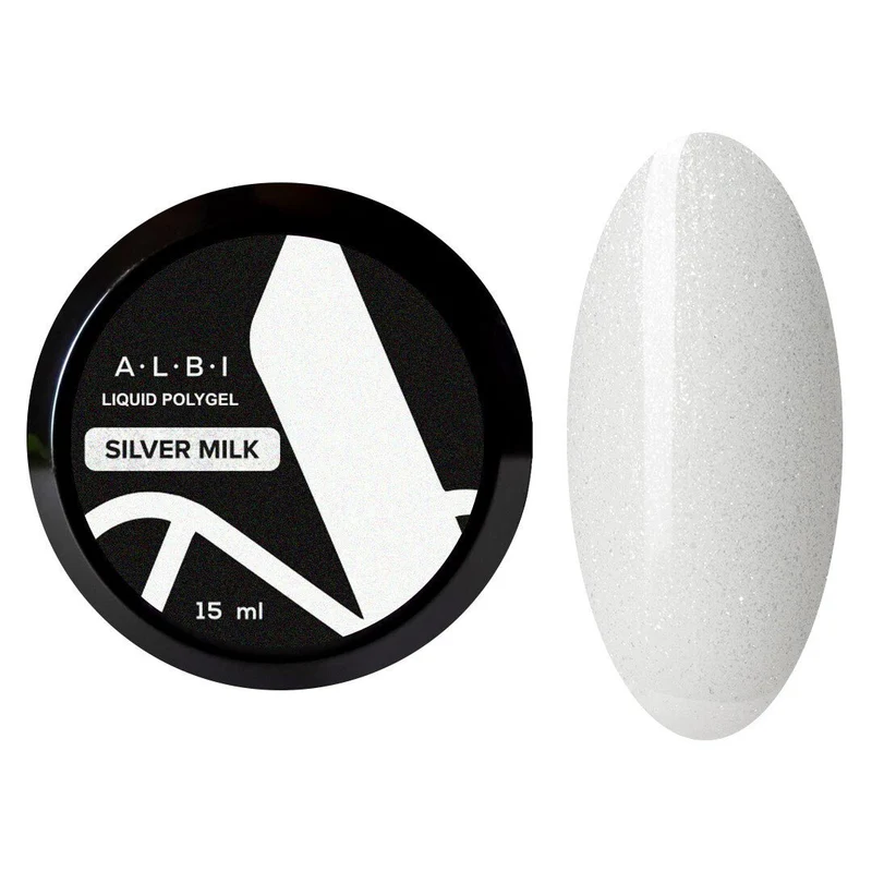 Polygel liquid Albi Silver Milk