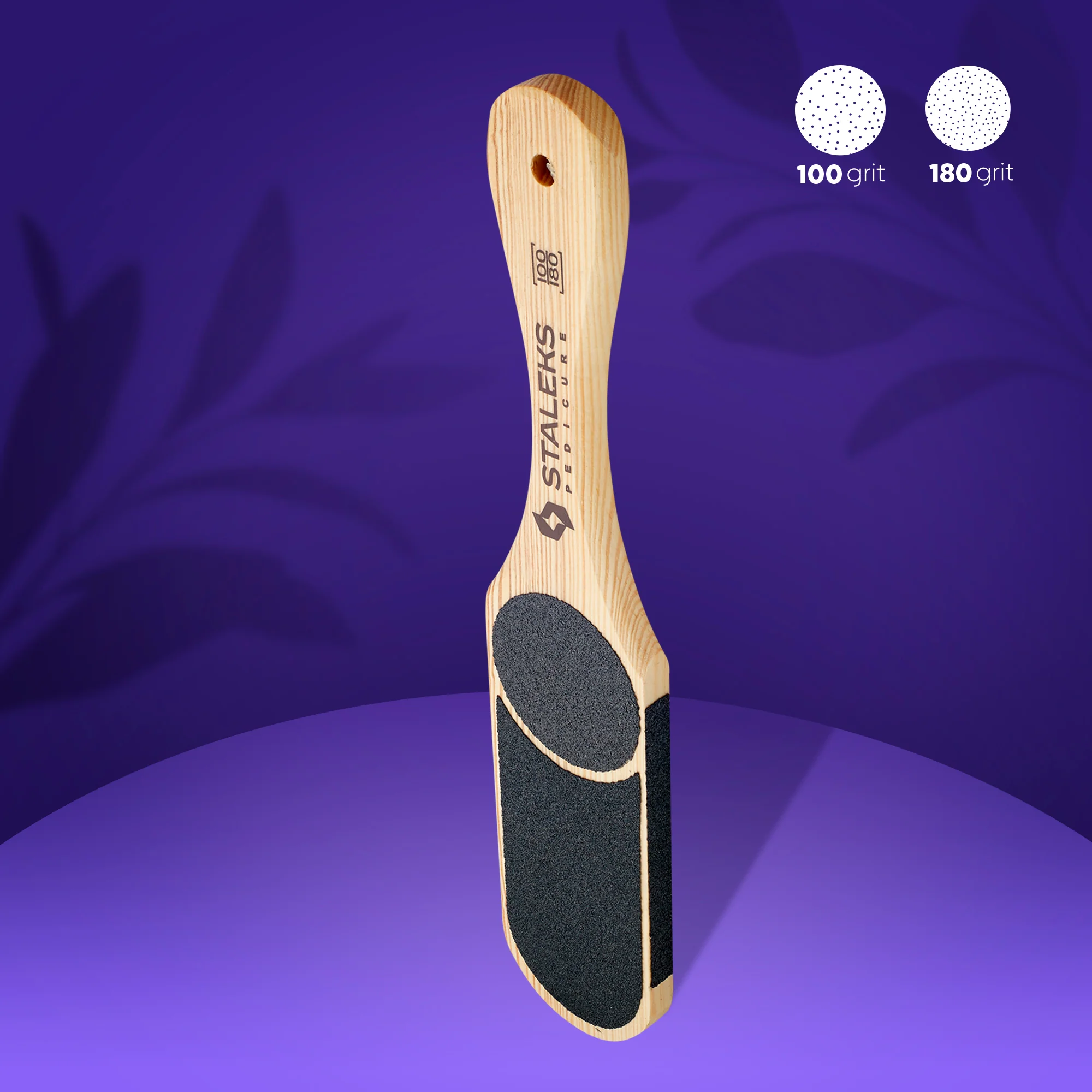 Rape à pied en bois BEAUTY & CARE 10 TYPE 3 6080100120 grit ABC10-3 Staleks
