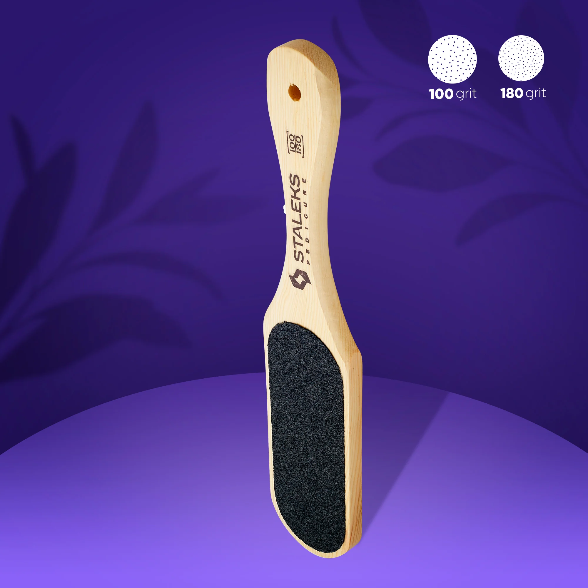 Rape pied en bois BEAUTY & CARE 10 TYPE 1 100180 grit ABC10-1 Staleks