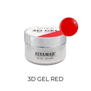 3D Gel Red - No Wipe 10ml Elya Maje