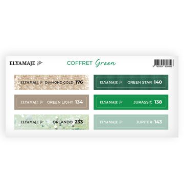 Sticker coffret greeen elya maje