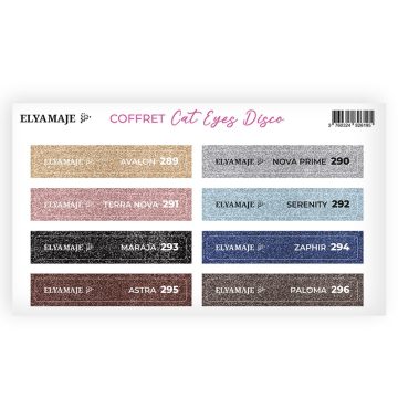 Stickers Coffret Cat Eye Disco Elya Maje